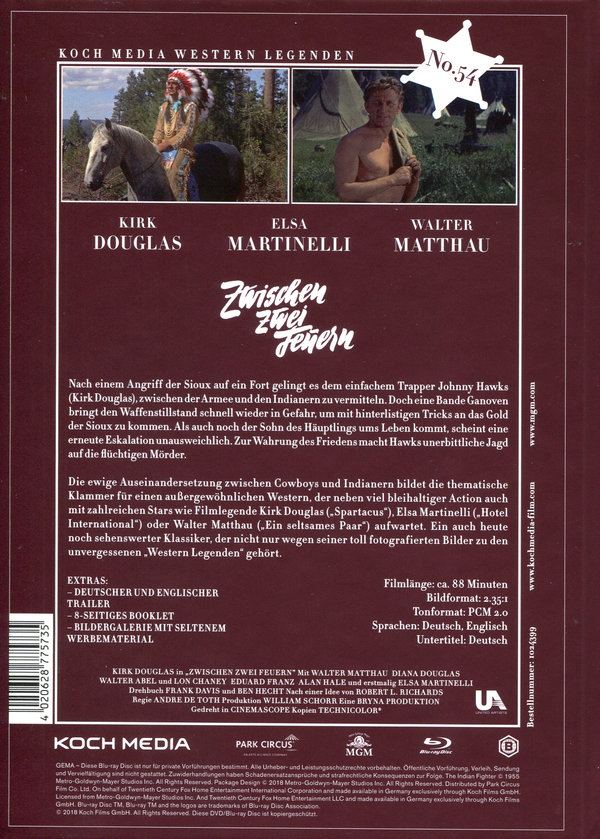 Zwischen zwei Feuern - Edition Western-Legenden (blu-ray)