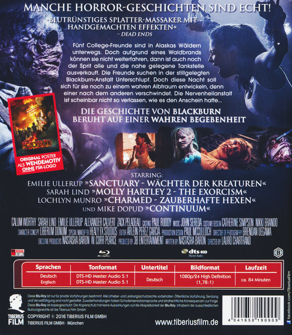 Blackburn Asylum, The - Der Nächste bitte! - Uncut (blu-ray)