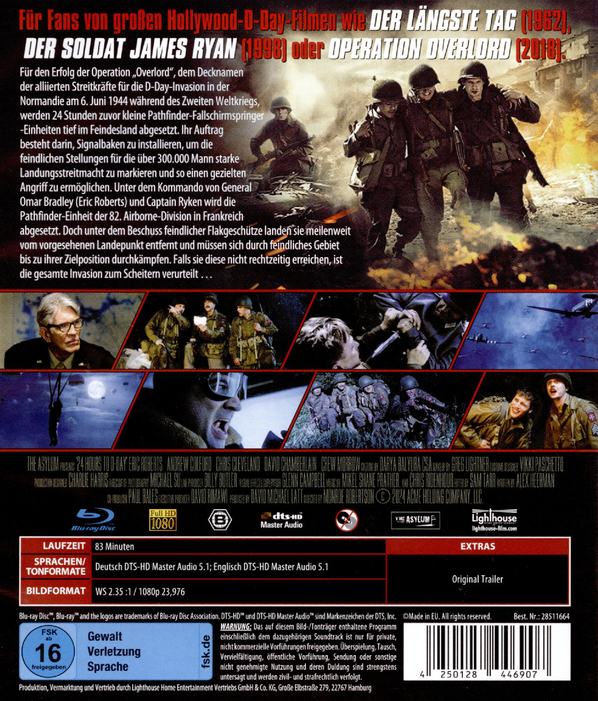 24 Hours to D-Day - Schlacht der Entscheidung  (Blu-ray Disc)