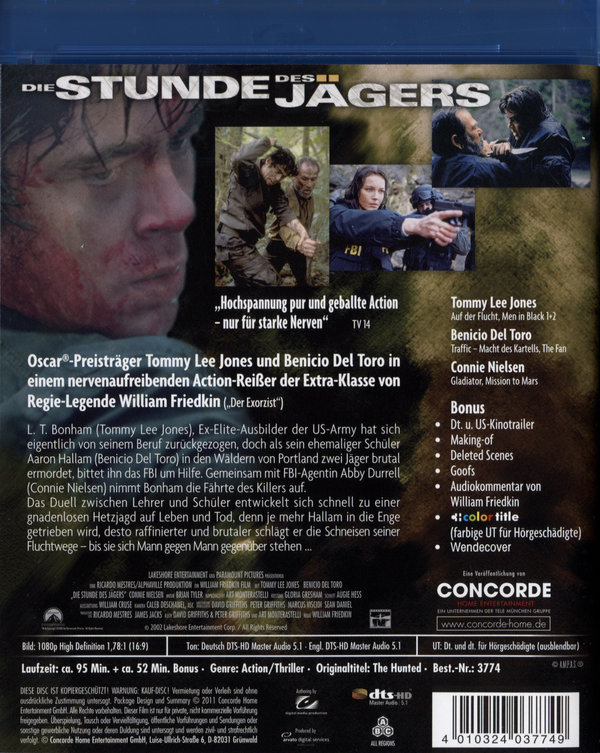 Stunde des Jägers, Die (blu-ray)