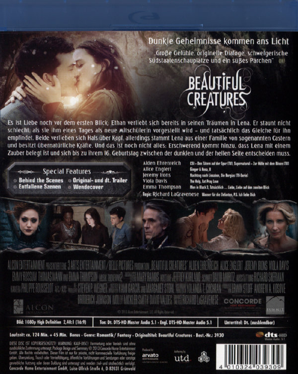 Beautiful Creatures - Eine unsterbliche Liebe (blu-ray)