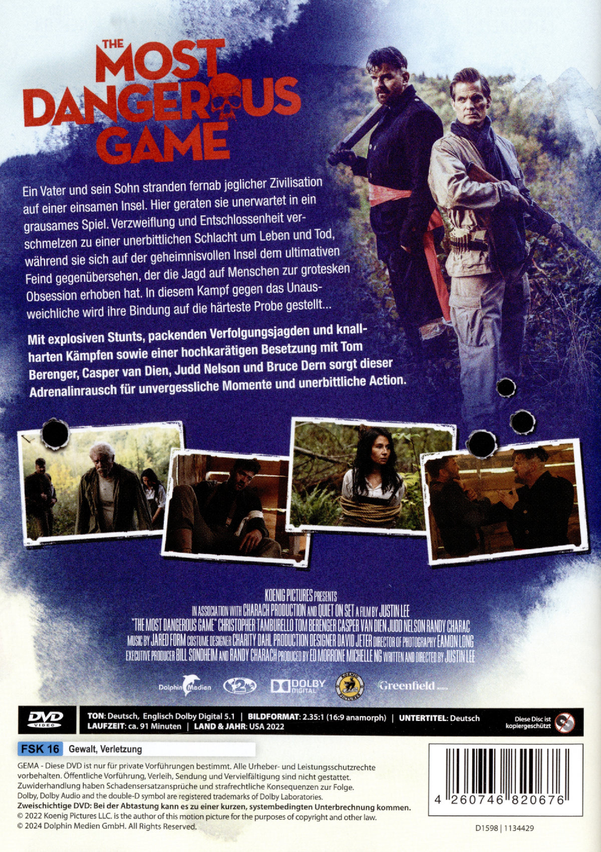 The Most Dangerous Game - Die Jagd beginnt  (DVD)