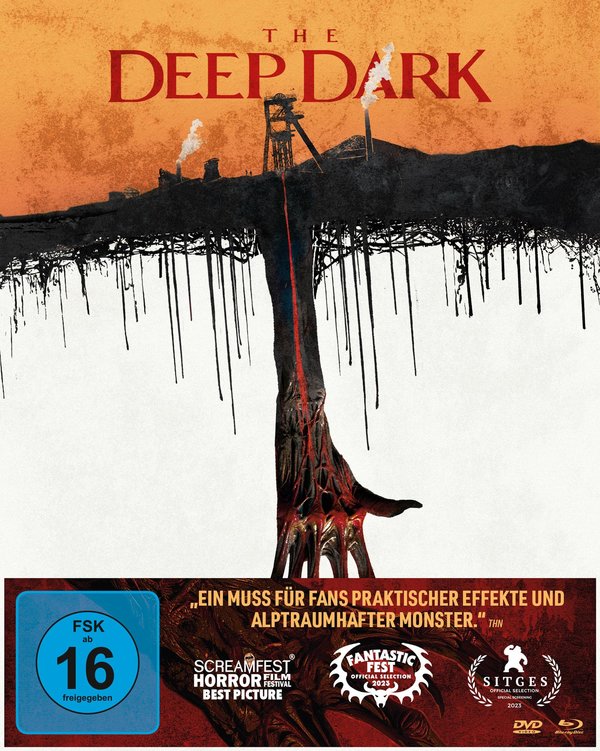 The Deep Dark - Uncut Mediabook Edition  (DVD+blu-ray)