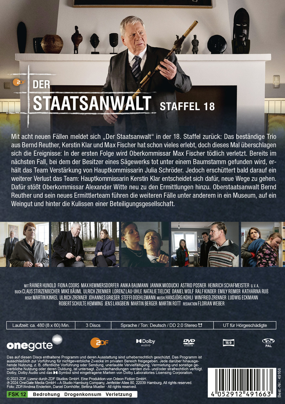 Der Staatsanwalt Staffel 18  [3 DVDs]  (DVD)