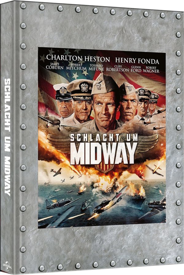 Schlacht um Midway - Kinofassung - Uncut Mediabook Edititon (DVD+blu-ray) (C)