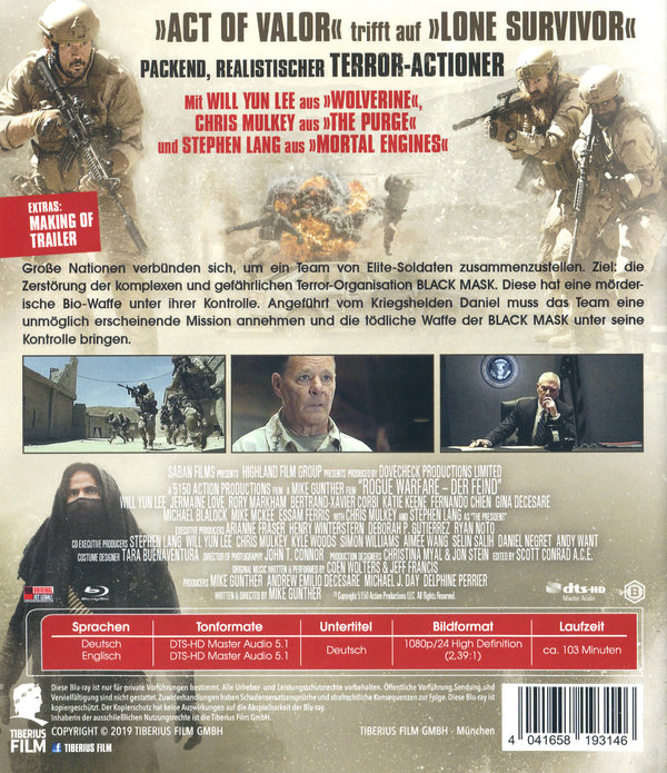 Rogue Warfare - Der Feind (blu-ray)