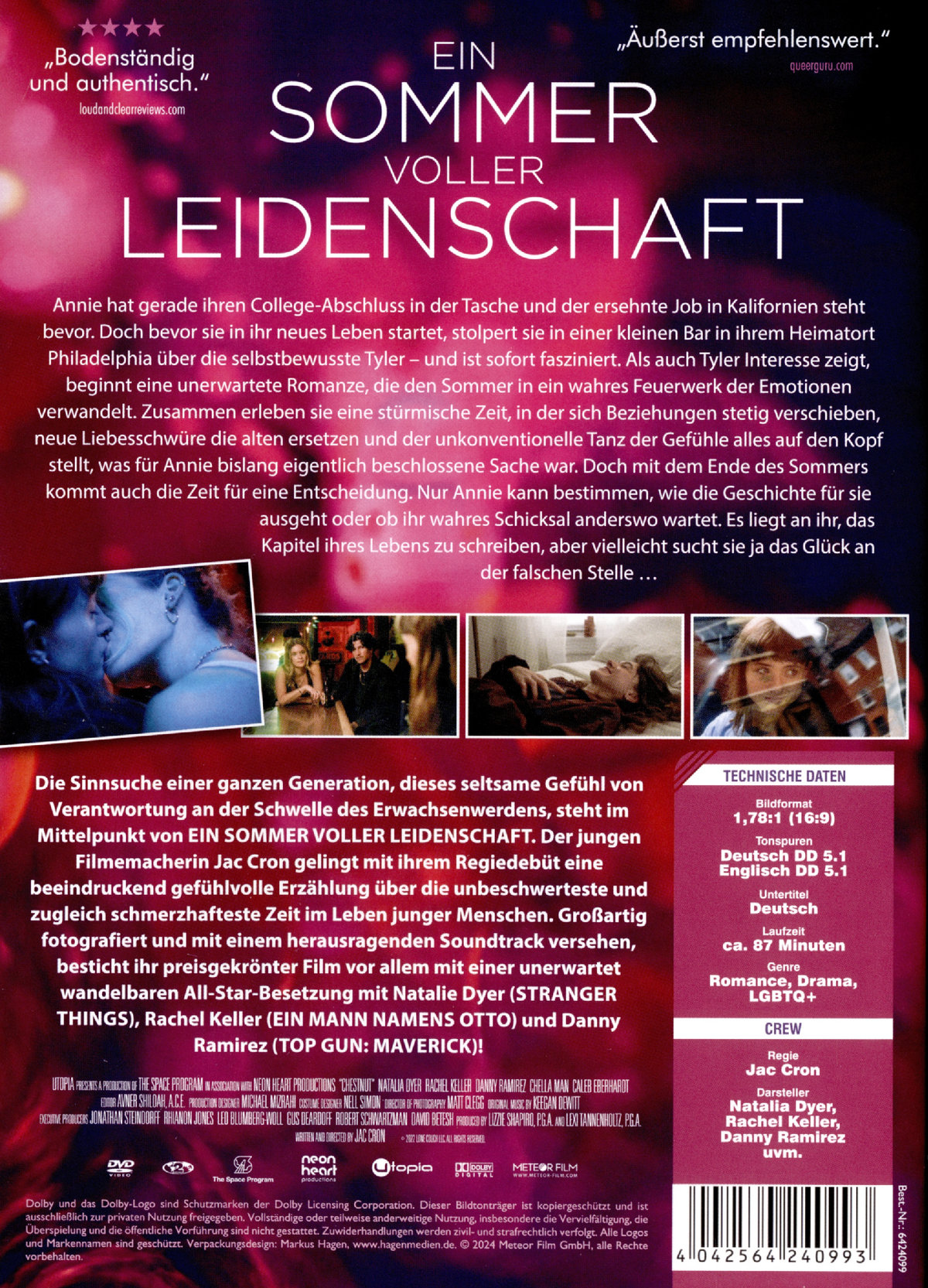 Ein Sommer voller Leidenschaft  (DVD)