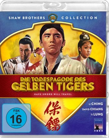 Todespagode des gelben Tigers, Die - Have Sword Will Travel - Shaw Brothers Collection (blu-ray)