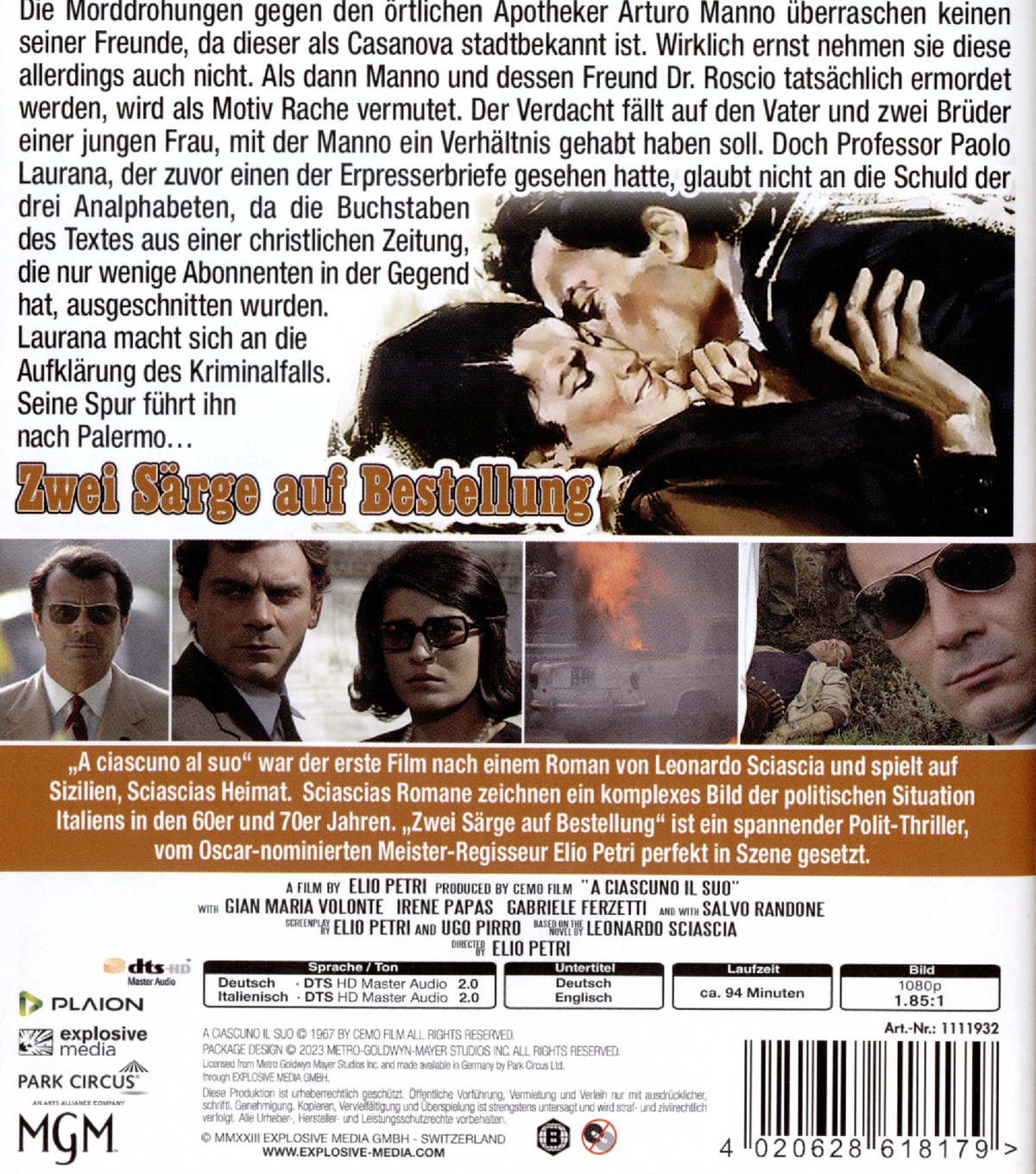 Zwei Särge auf Bestellung (blu-ray)