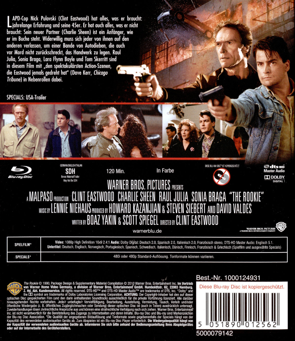 Rookie - Der Anfänger (blu-ray)