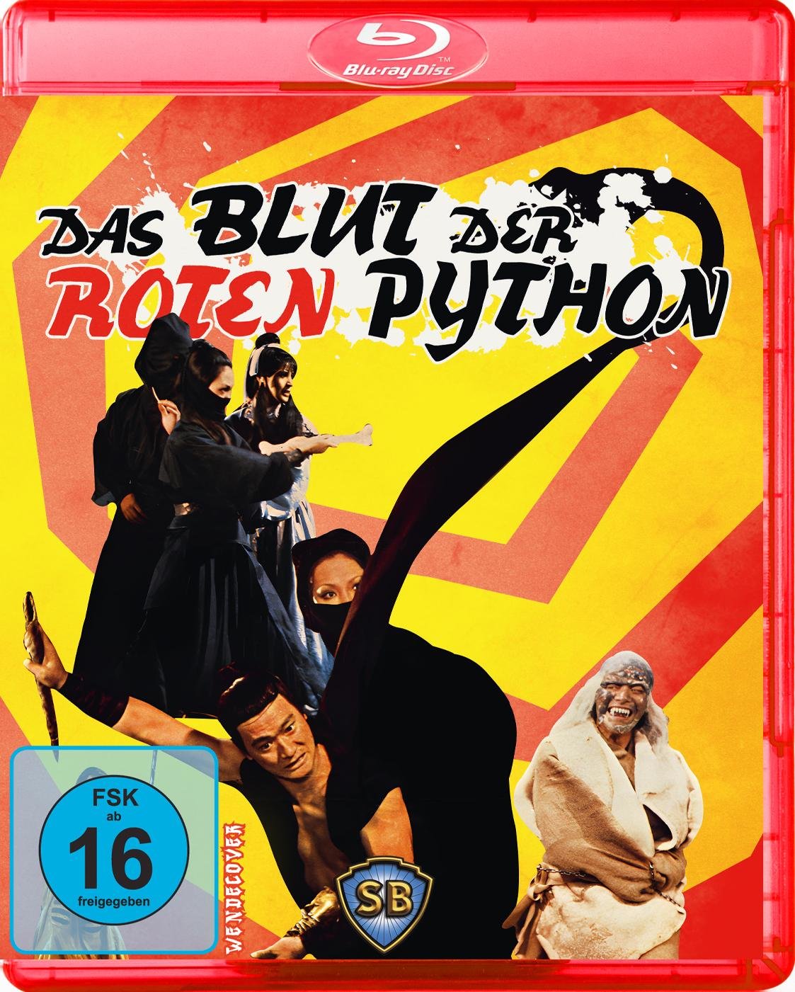 Das Blut der roten Python  - Uncut Edition  (blu-ray))