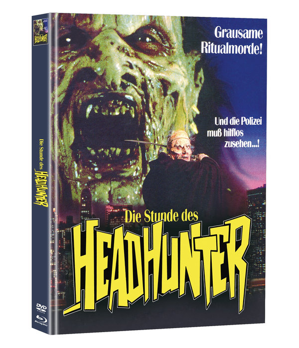 Die Stunde des Headhunter - Uncut Mediabook Edition  (DVD+blu-ray) 