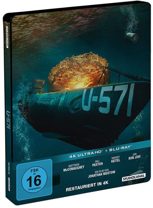 U-571 - Limited Steelbook Edition  (4K Ultra HD+blu-ray)