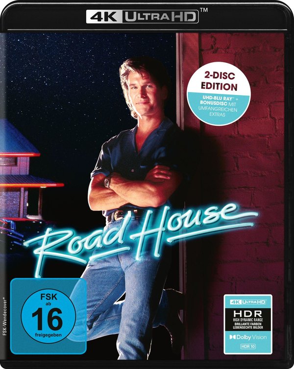 Road House - 2-Disc Edition  (4K Ultra HD) (+ Bonus-Blu-ray)