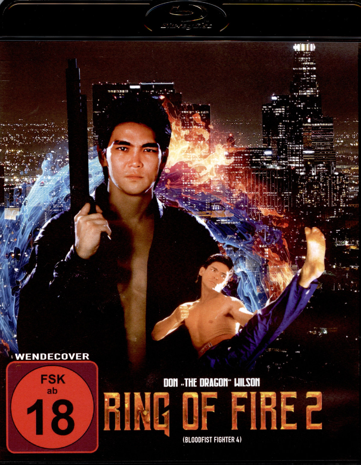 Ring of Fire 2  - Bloodfist Fighter 4 - Uncut Edition  (blu-ray)