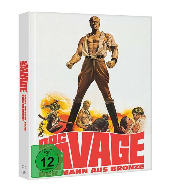 Doc Savage - Der Mann aus Bronze - Uncut Mediabook Edition  (DVD+blu-ray)