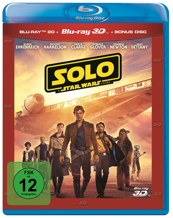 Solo - A Star Wars Story 3D (3D blu-ray)