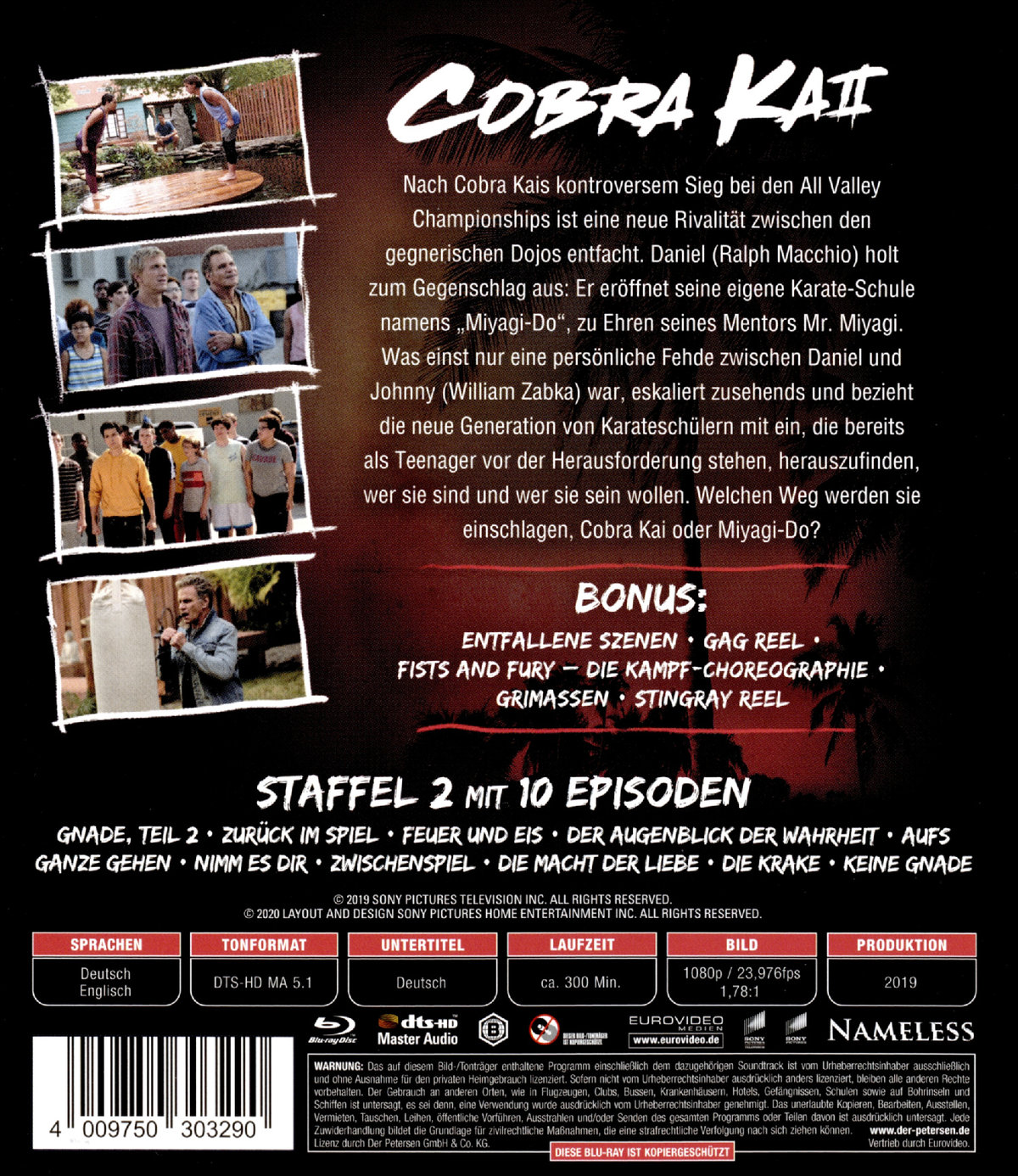 Cobra Kai - Staffel 2 (blu-ray)