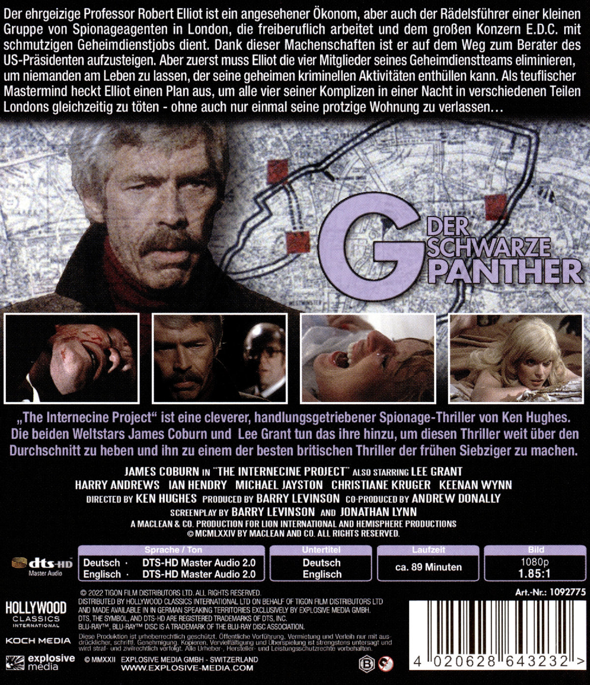 G - Der schwarze Panther (blu-ray)