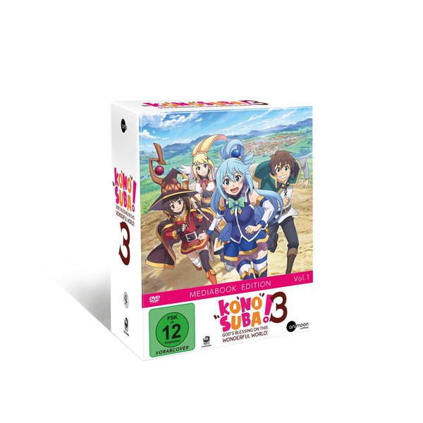 KonoSuba Season 3 Vol. 1  (Mediabook)  (DVD)