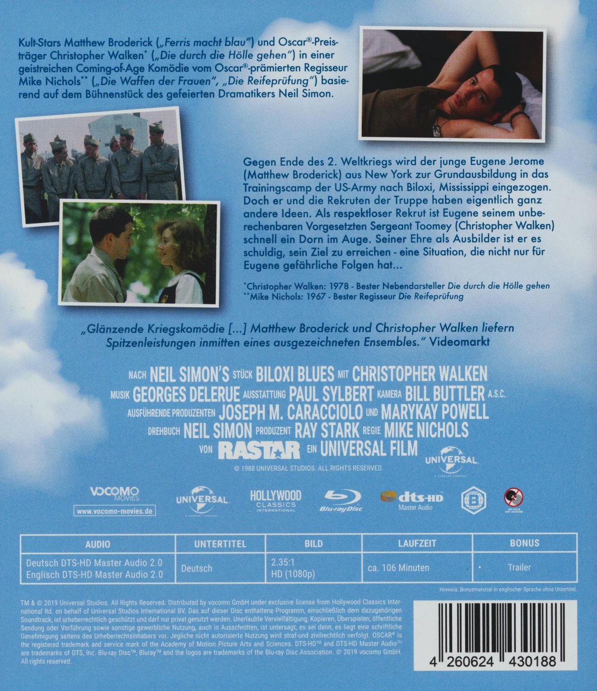 Biloxi Blues (blu-ray)