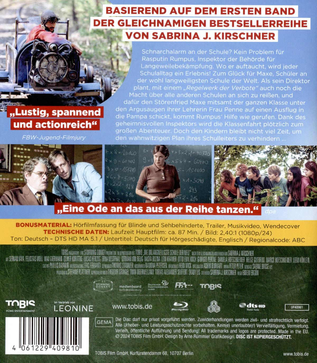 Die unlangweiligste Schule der Welt  (Blu-ray Disc)