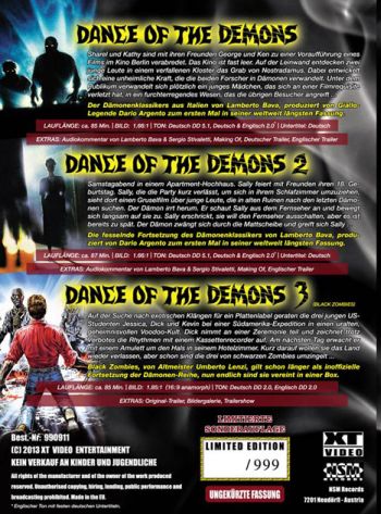 Demons Trilogy, The - Limited Edition