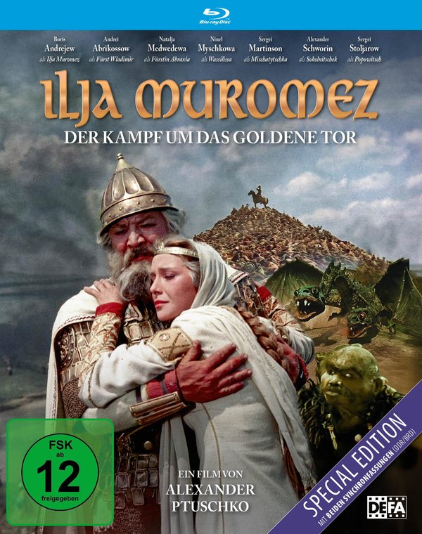 Ilja Muromez - Der Kampf um das goldene Tor (Filmjuwelen / DEFA Fantasy)  (Blu-ray Disc)