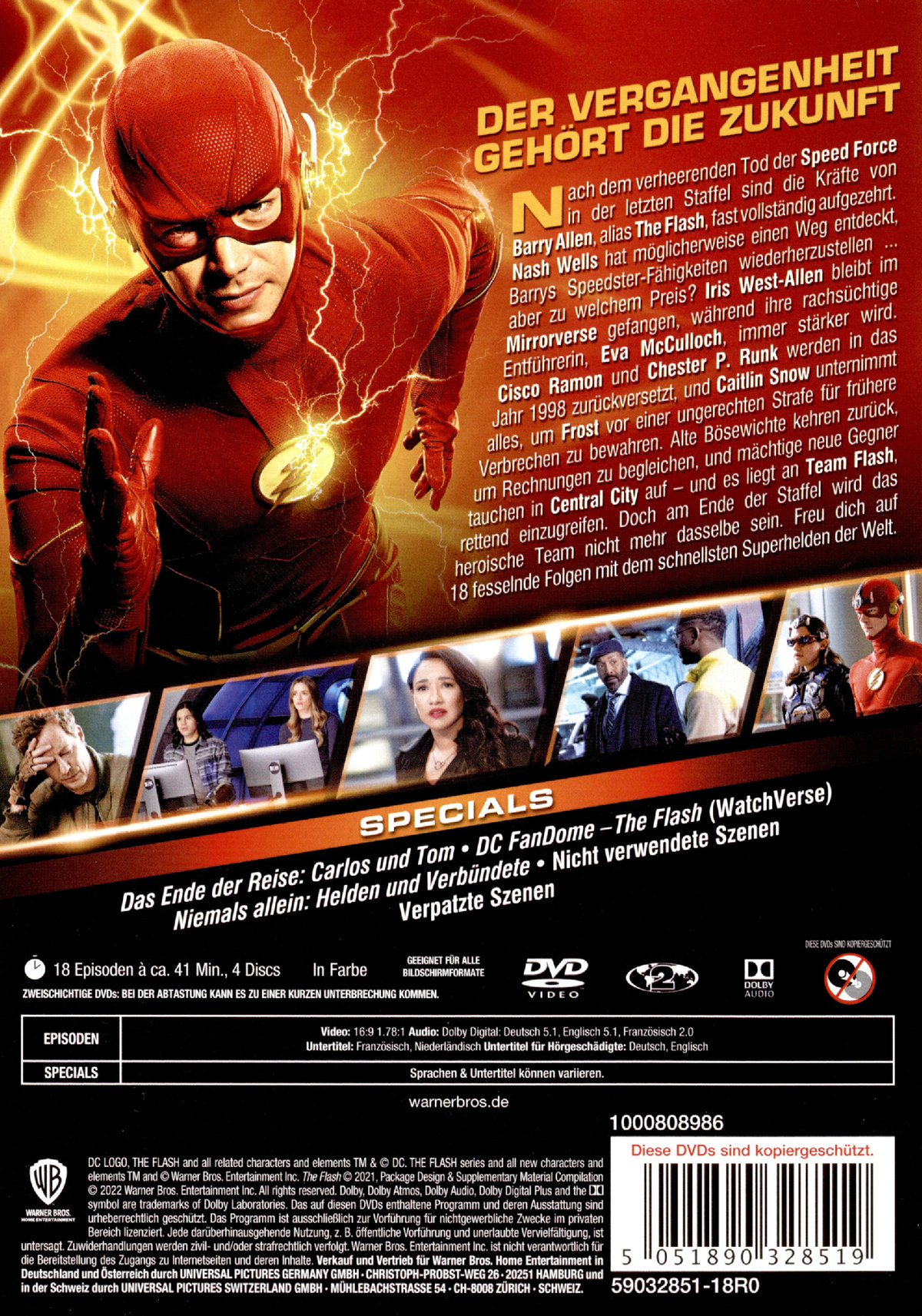 The Flash: Staffel 7  [4 DVDs]  (DVD)