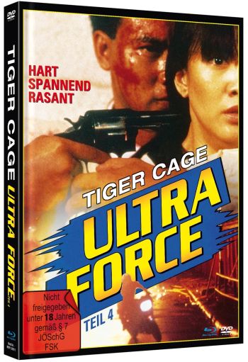 Tiger Cage - Ultra Force 4 - Uncut Mediabook Edition (DVD+blu-ray) (A)