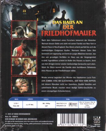 Haus an der Friedhofmauer, Das - Relief Uncut Edition (blu-ray)