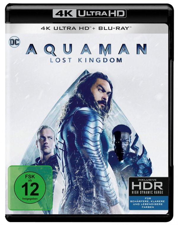 Aquaman: Lost Kingdom  (4K Ultra HD) (+ Blu-ray)