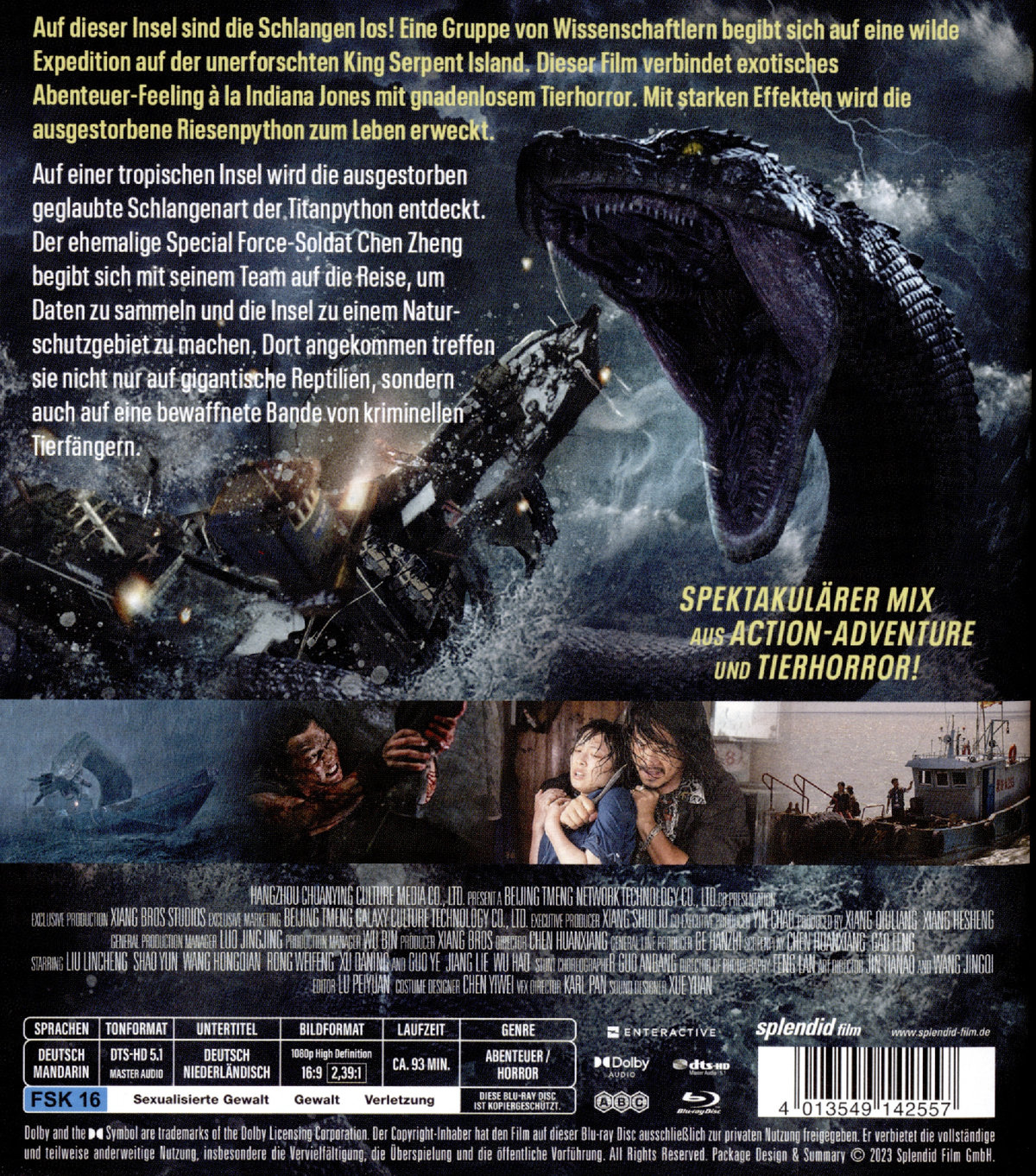 King Serpent Island (blu-ray)