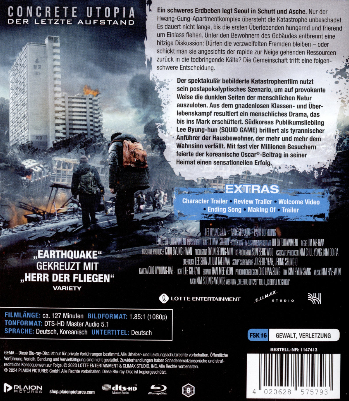 Concrete Utopia - Der letzte Aufstand  (Blu-ray Disc)