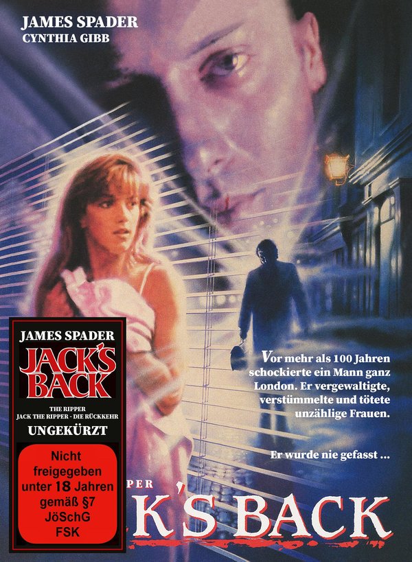 Jacks Back - The Ripper - Uncut Mediabook Edition (DVD+blu-ray) (B)