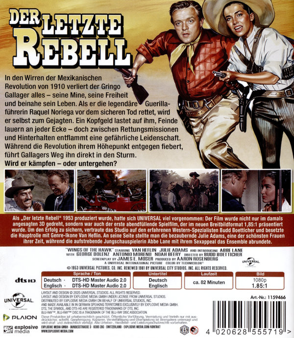 Der letzte Rebell  (Blu-ray Disc)