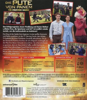 Pute von Panem, Die - The Starving Games (blu-ray)