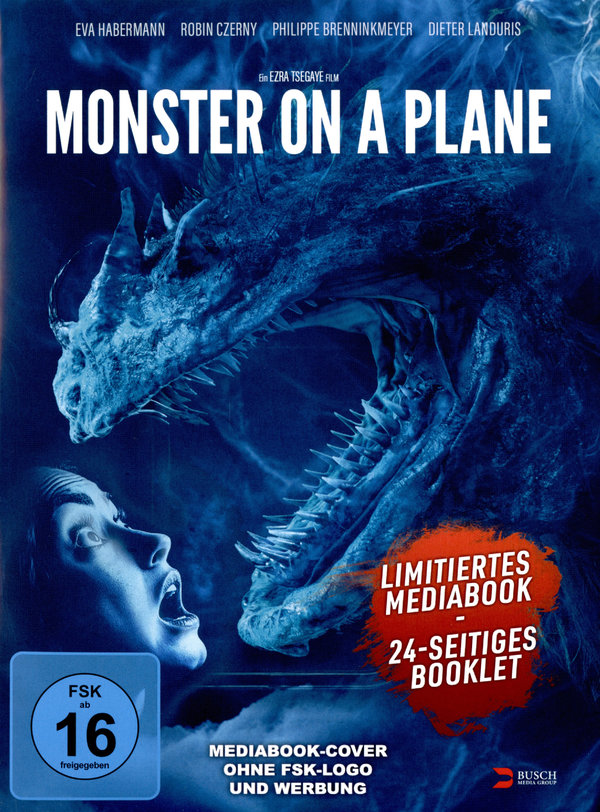 Monster on a Plane - Uncut Mediabook Edition  (DVD+blu-ray) (A)