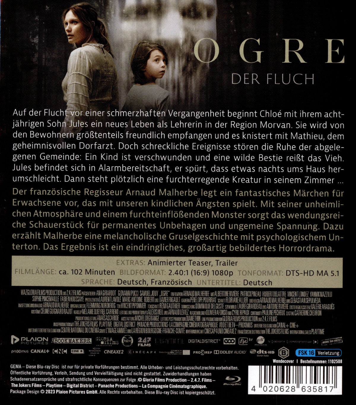 Ogre - Der Fluch  (Blu-ray Disc)