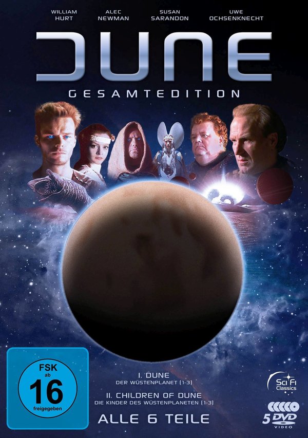 Dune Gesamtedition (Der Wüstenplanet & Children of Dune) - Beide Miniserien in einer Box (Fernsehjuwelen)  [5 DVDs]  (DVD)