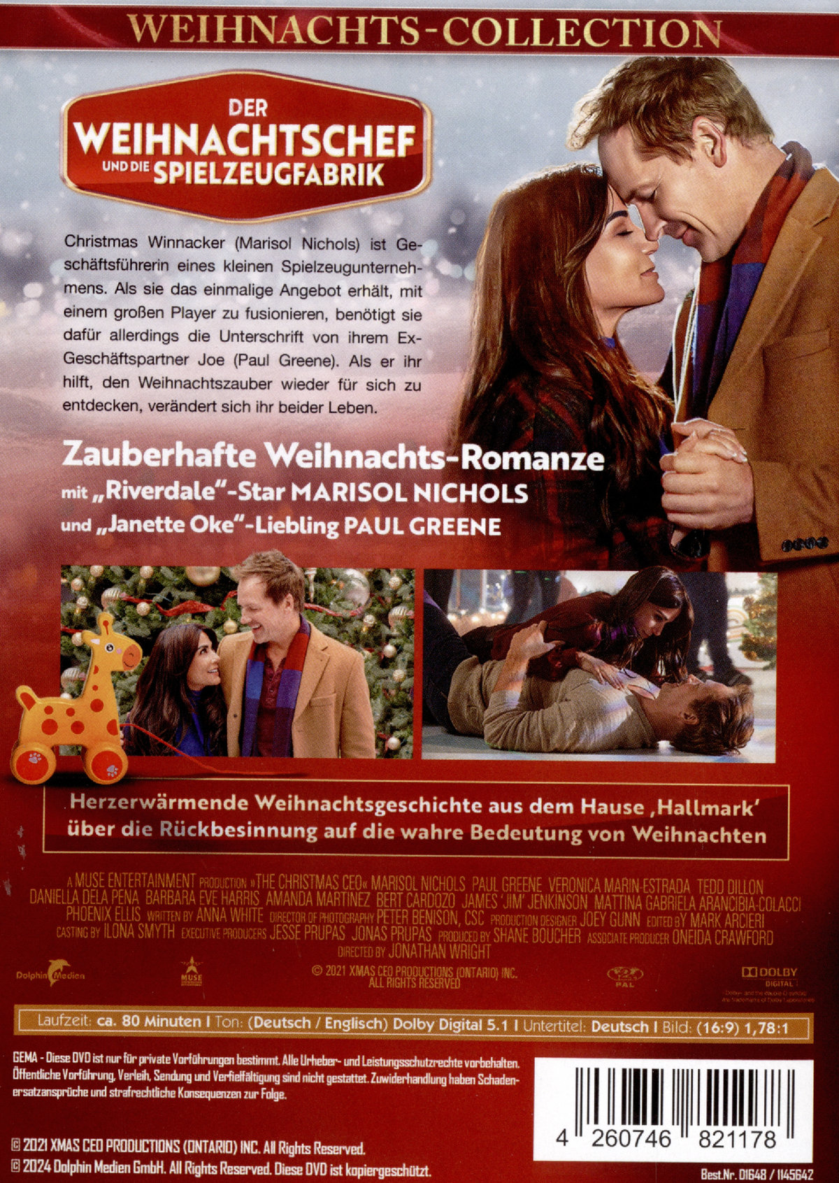 Der Weihnachtschef und die Spielzeugfabrik  (DVD)