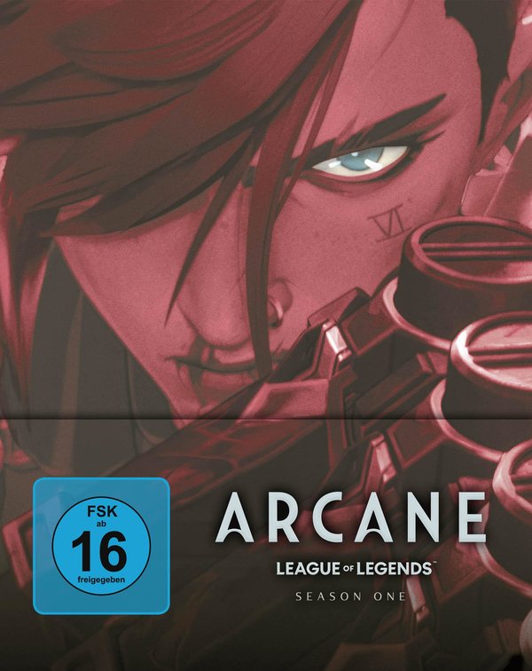 Arcane - League of Legends - Staffel 1 - Steelbook  [3 BRs]  (Blu-ray Disc)