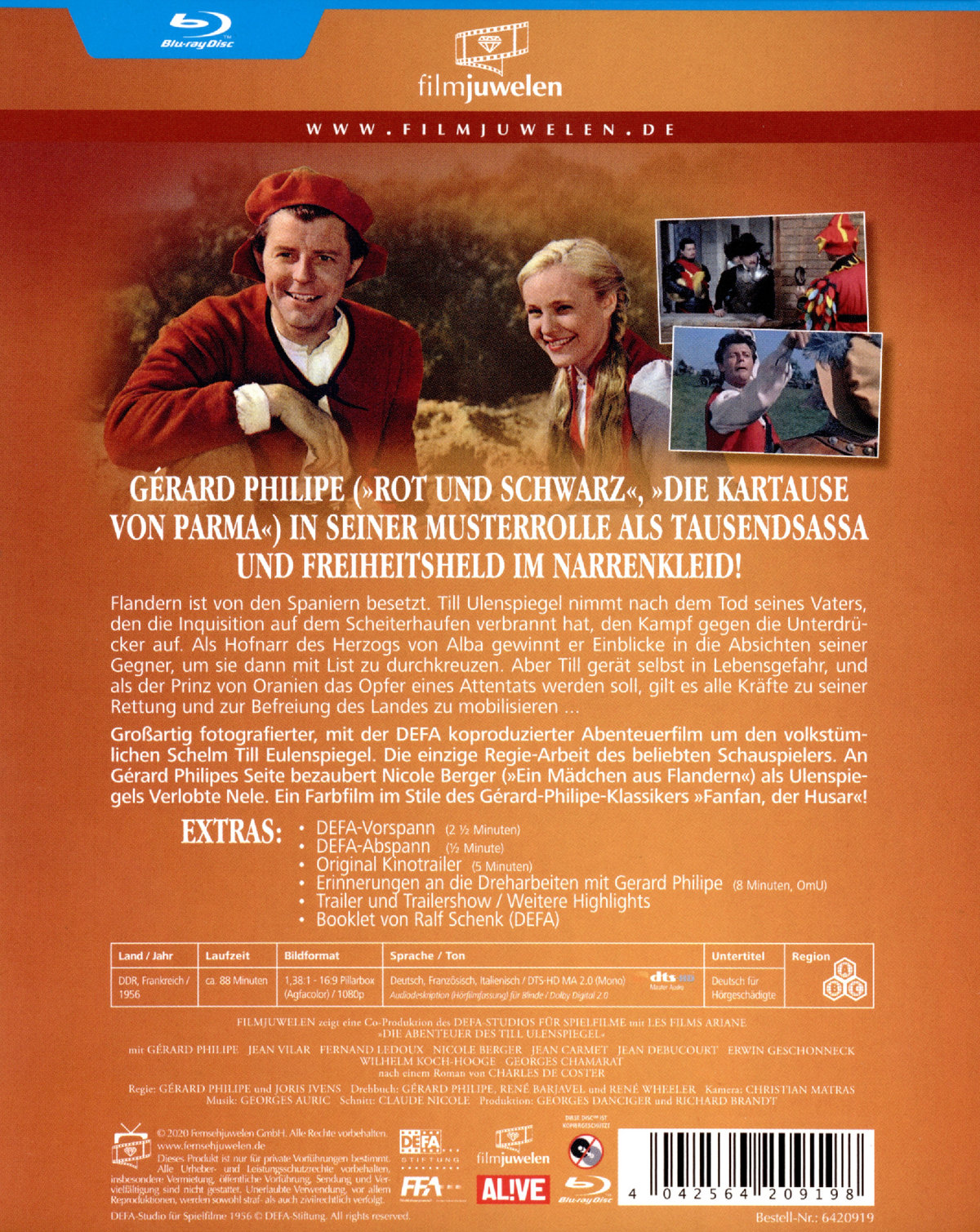 Abenteuer des Till Ulenspiegel, Die (blu-ray)