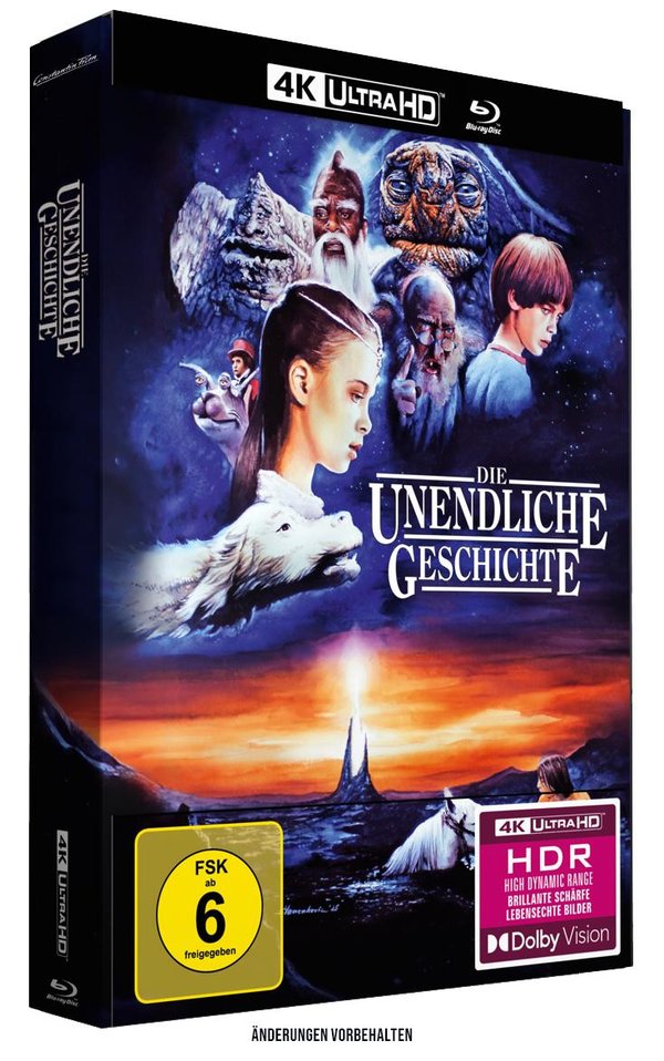 Die unendliche Geschichte - Limited Mediabook Edition  (4K Ultra HD+blu-ray)