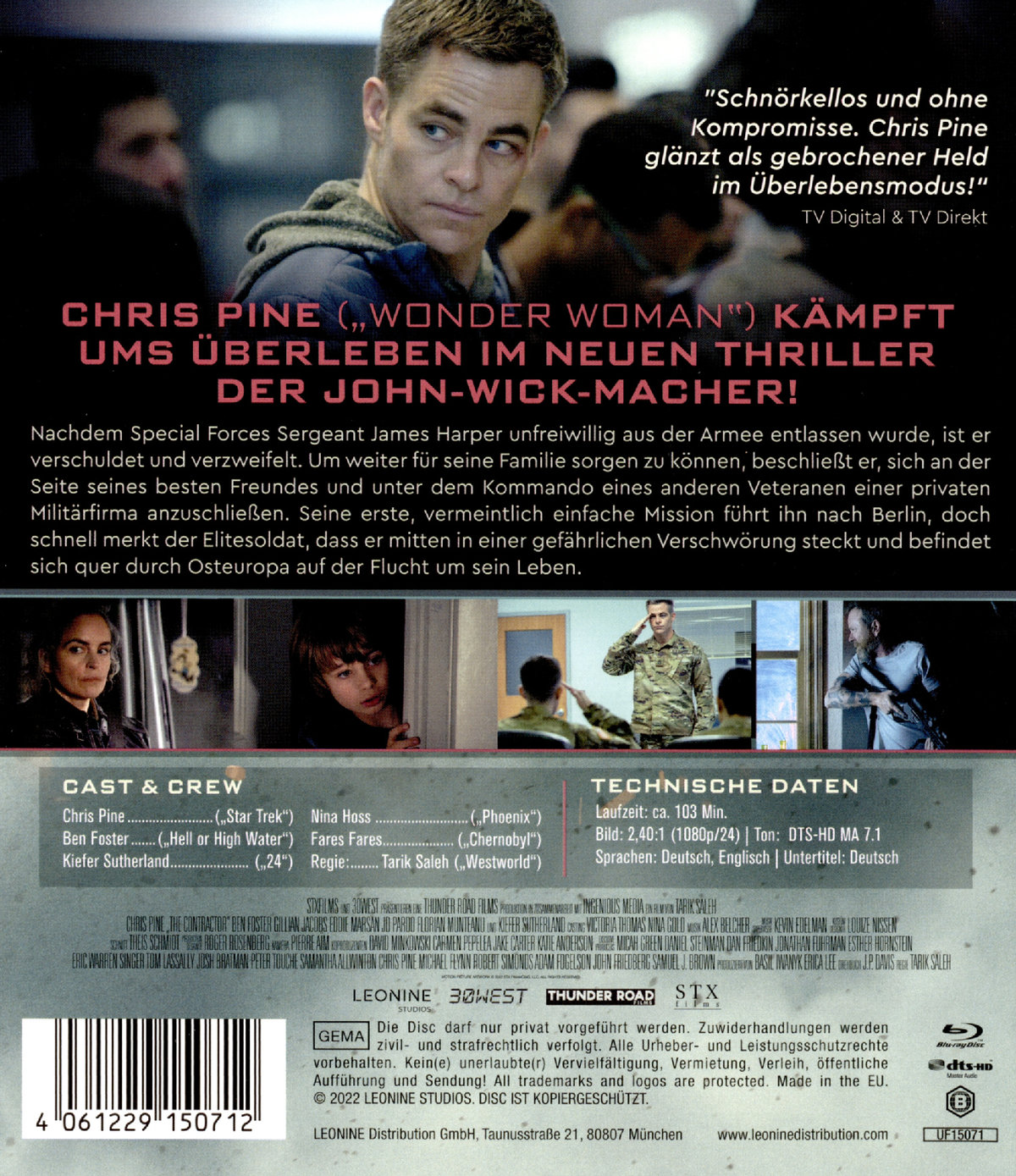 Contractor, The (blu-ray)