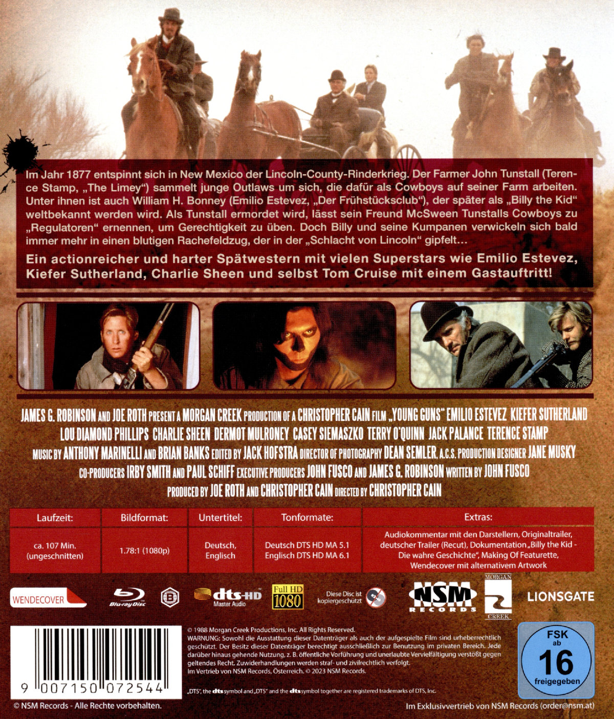 Young Guns (blu-ray)