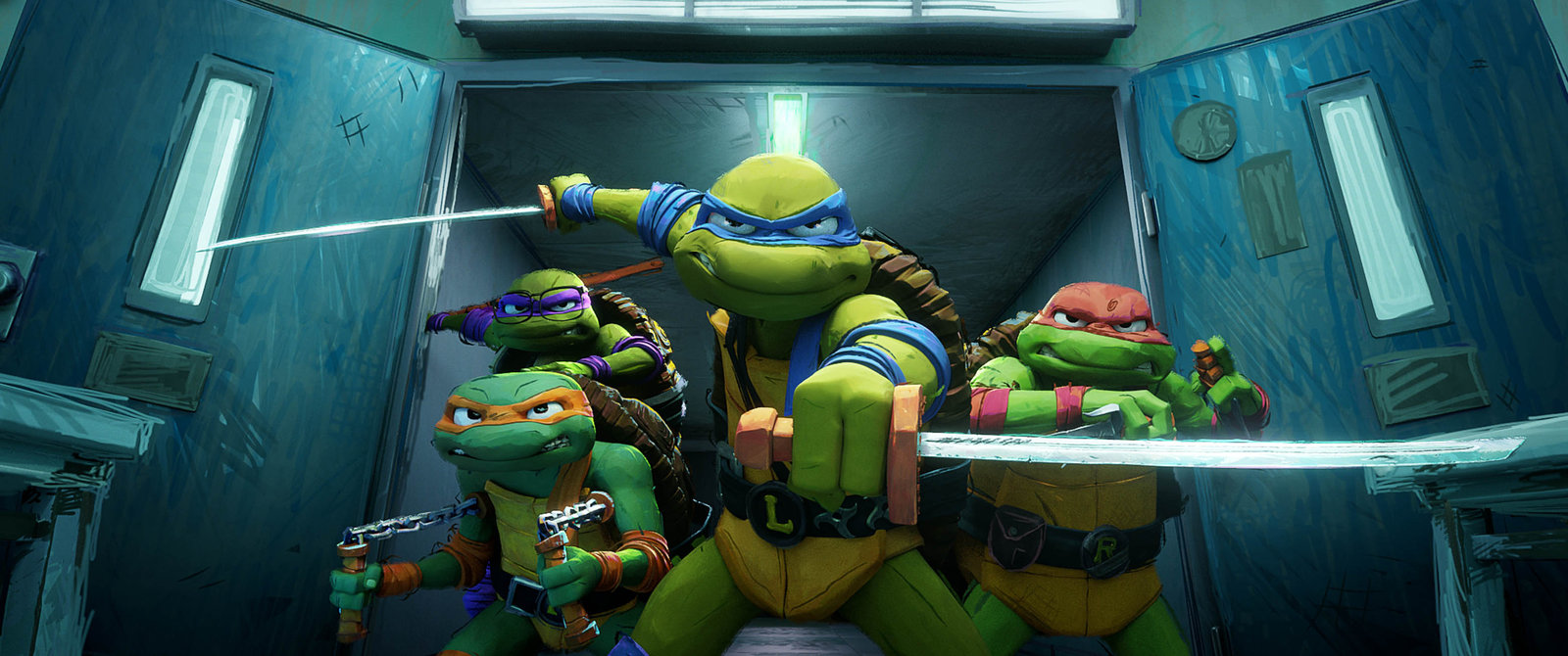 Teenage Mutant Ninja Turtles: Mutant Mayhem 3D - Turbine Collector Series #12 (Blu-ray 3D)