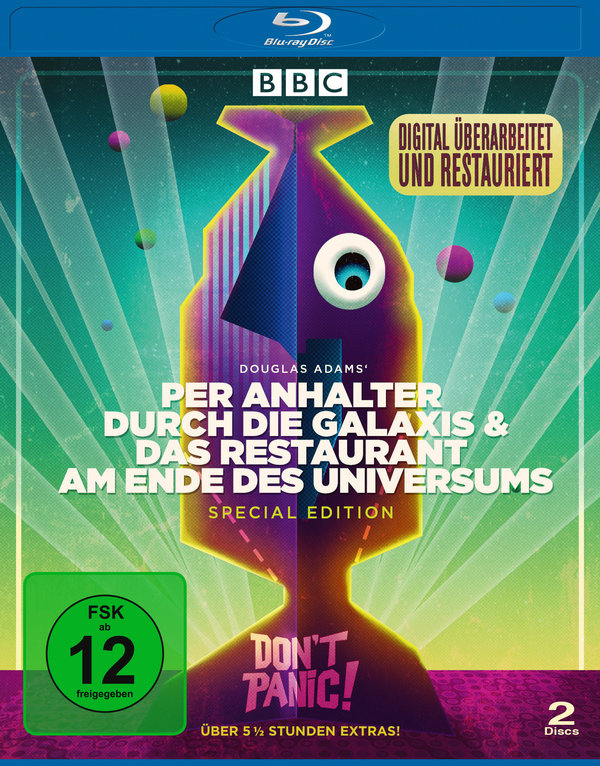 Per Anhalter durch die Galaxis / Das Restaurant am Ende des Universums (blu-ray)