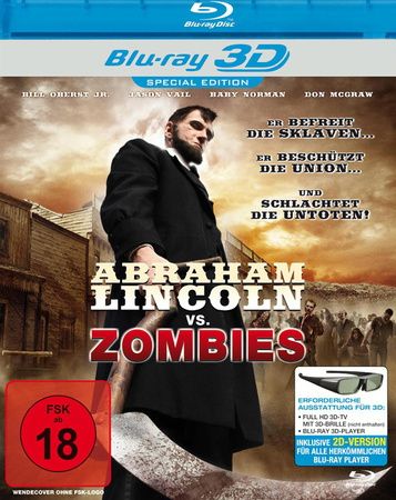 Abraham Lincoln vs. Zombies 3D (3D blu-ray)