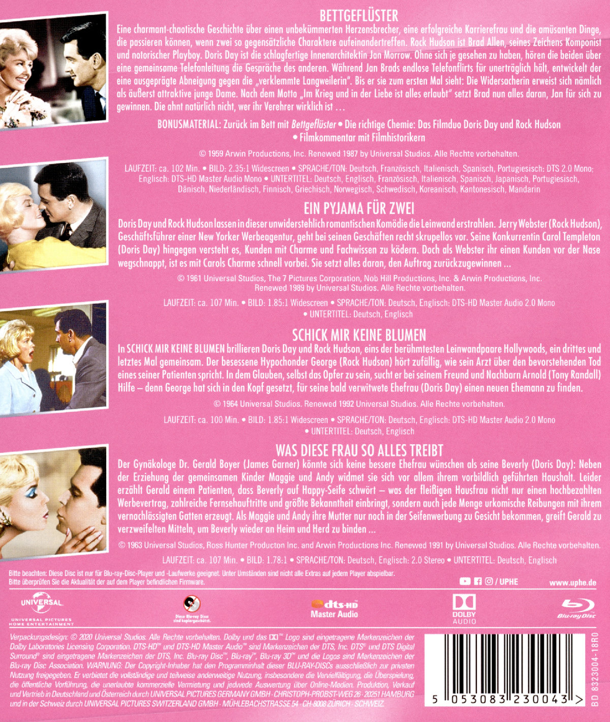 Doris Day Collection (blu-ray)